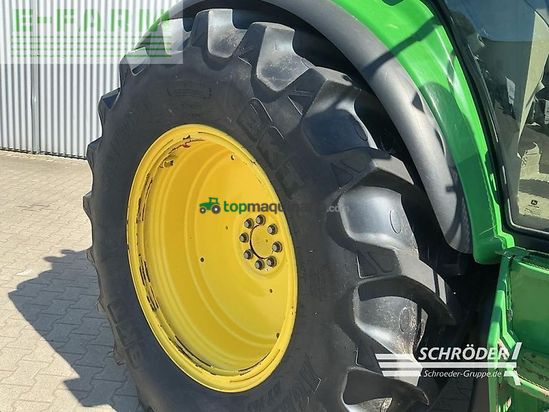 Tractor agrícola - John Deere - 6115 m + stoll profiline fz 20.1