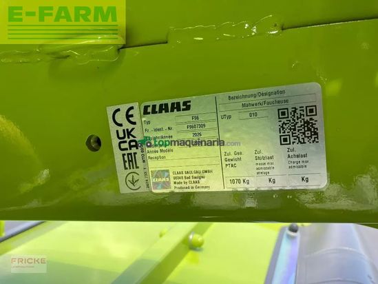Cortacésped manual - Claas - disco 3200 fc profil