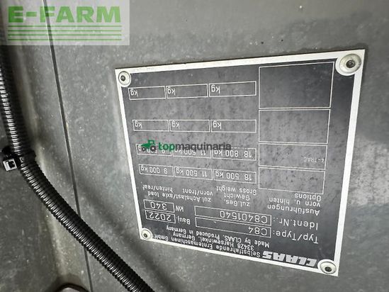 Cosechadora de Cereal - Claas - lexion 6800