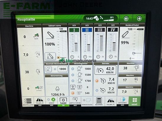 Tractor agrícola - John Deere - 6r 215 *garantieverlängerung*