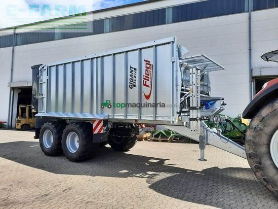 Remolqu agrícola - Fliegl - asw 271 c fox lenkachse 26,5 35m³