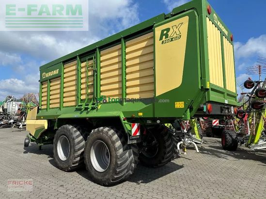 Cinta transportadora de forraje - Krone - rx 360 gd