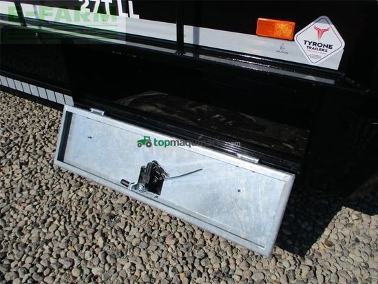Remolqu agrícola -  - tyrone 27tll lang model med kombi bremser, både