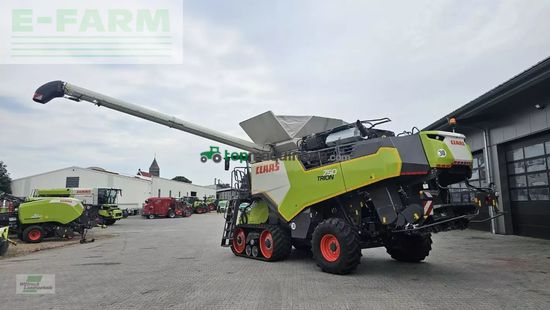 Cosechadora de Cereal - Claas - trion 750 tt