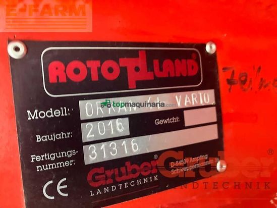 Arado - Rotoland - orkan 5 vario