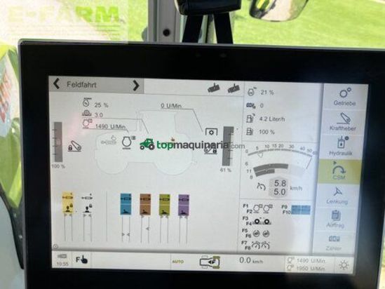 Tractor agrícola - Claas - arion 660 cmatic cebis CMATIC CEBIS