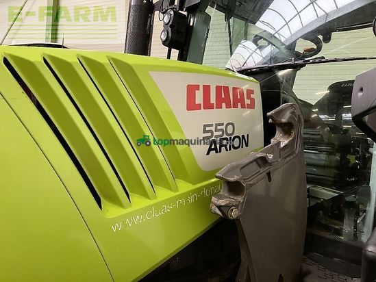 Tractor agrícola - Claas - arion 550 cmatic rtk CMATIC