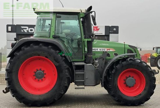 Tractor agrícola - Fendt - 820 vario tms