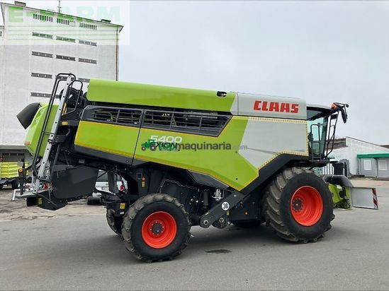Cosechadora de Cereal - Claas - lexion 5400 + v770 rapsmesser