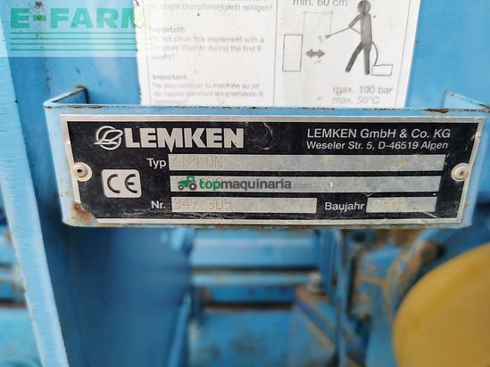 Sembradora - Lemken - saphir/zirkon