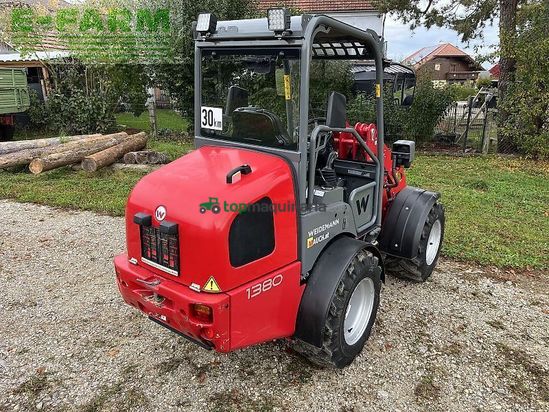 Minicargadora - Weidemann - 1380 mit stvzo / 30km/h/ euroaufnahme