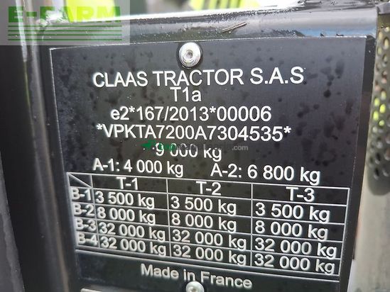 Tractor agrícola - Claas - arion 470 cis+