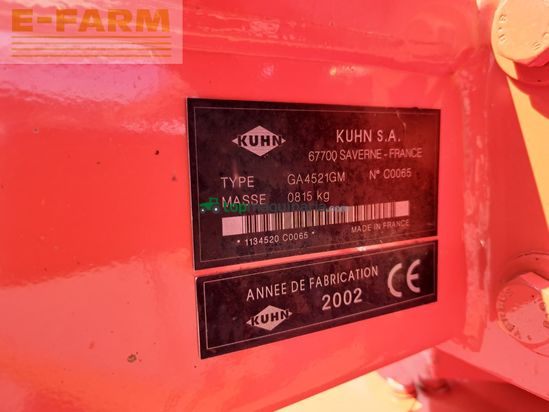 Henificador - Kuhn - ga 4521 gm