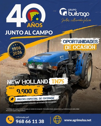 Tractor agrícola - New Holland - TN75
