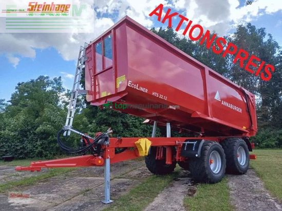 Remolqu agrícola - Annaburger - eco liner hts 22g.12 hinterkipper