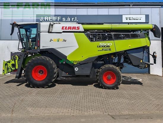 Cosechadora de Cereal - Claas - lexion 5500 montana