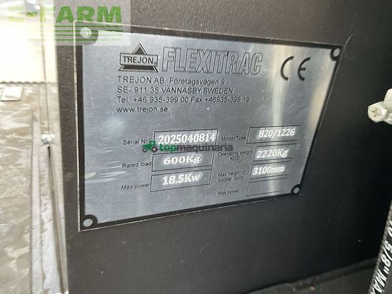 Minicargadora - Trejon - flexitrac 1226 cab