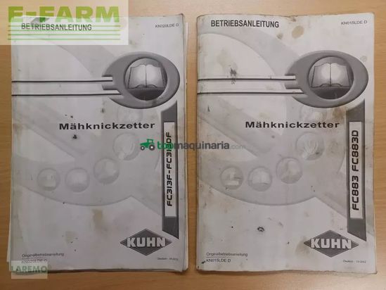 Cortacésped manual - Kuhn - fc 313 df-ff und fc 883d-ff