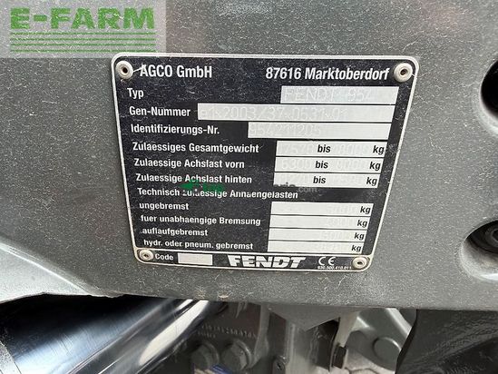 Tractor agrícola - Fendt - 939 vario profi