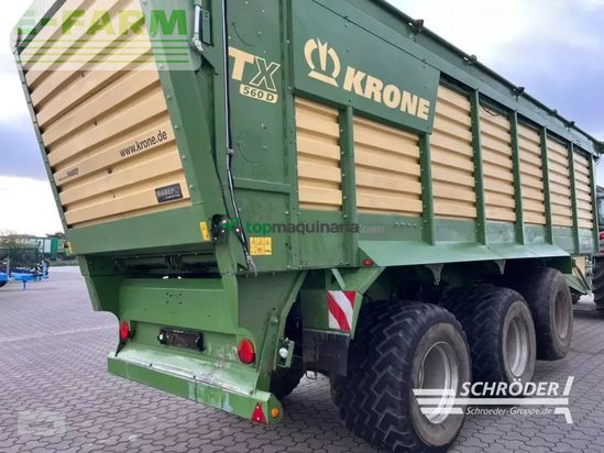 Cinta transportadora de forraje - Krone - tx 560 d