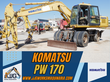 Excavadora - KOMATSU PW 170