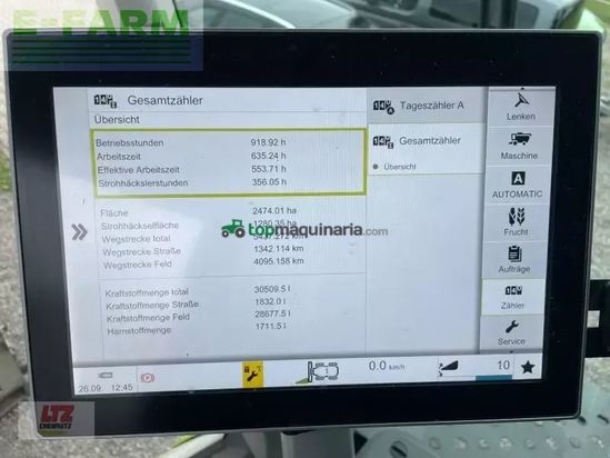 Cosechadora de Cereal - Claas - lexion 6800 tt e5 claas mähdre