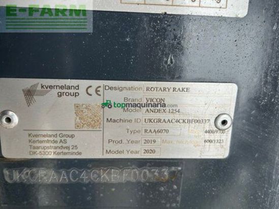 Henificador - Kverneland - andex 1254