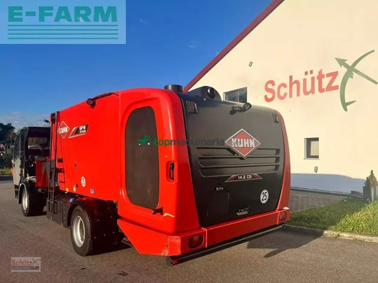 Remolqu esparcidor - Kuhn - 14.2 cs / futtermischwagen / 2 schnecken