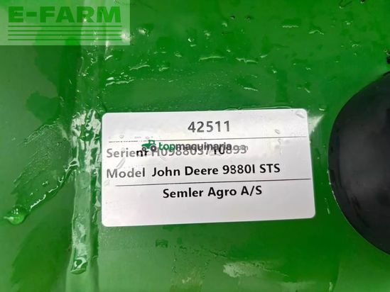 Cosechadora de Cereal - John Deere - 9880 sts