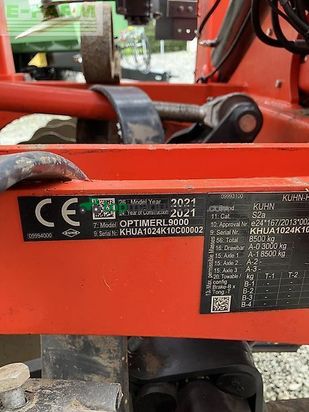 Grada de disco - Kuhn - optimer l9000