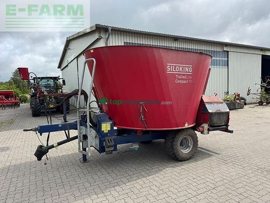 Remolqu esparcidor - Siloking - trailedline compact 10 t