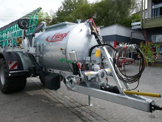 Cisterna - Fliegl - pfw 10600 inkl. schleppschuhverteiler skate 120