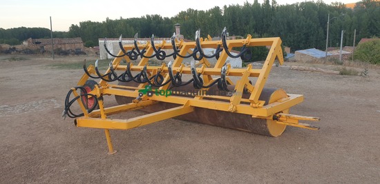 Rodillo y rulo cultivador- Mur - 3.50m-15 brazos
