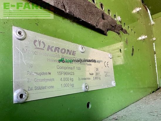 Empacadora gigant - Krone - comprima f 155 xc