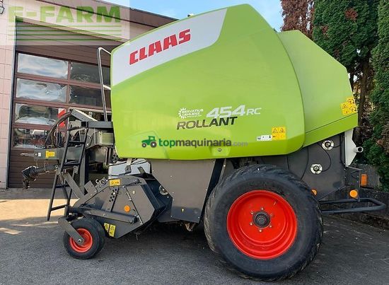 Empacadora gigant - Claas - rollant 454 rc