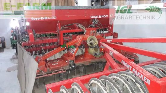 Combinado de siembra - Vogel & Noot - superdrill a250 + frandet fz250