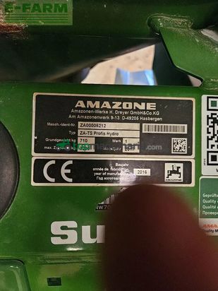 Esparcidor - Amazone - za-ts 3200 profis hydro