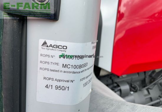 Tractor agrícola - Massey Ferguson - 8s.225 dyna e-power exc
