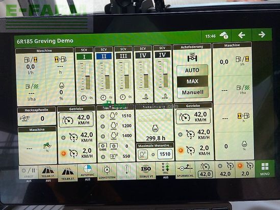 Tractor agrícola - John Deere - 6r185 *garantieverlängerung*