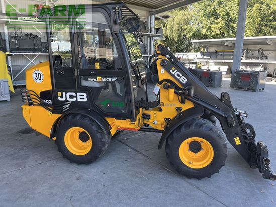 Minicargadora - JCB - 403 plus mit kabine 30km/h euro