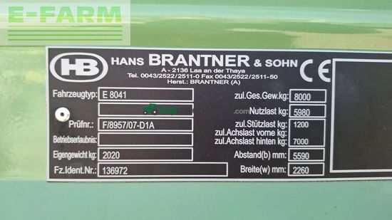 Volquet - Brantner - e 8041