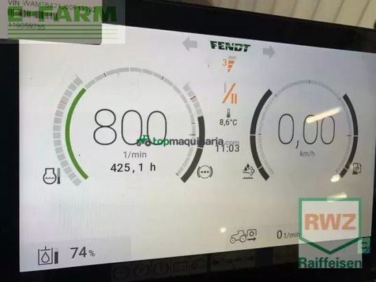 Tractor agrícola - Fendt - 722 vario gen6