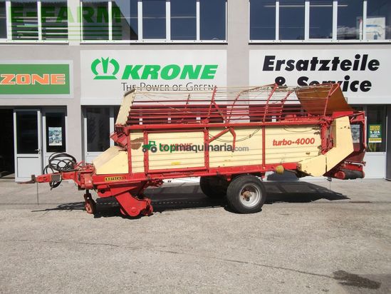 Cinta transportadora de forraje - Krone - turbo 4000