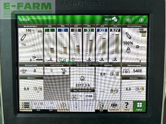 Tractor agrícola - John Deere - 6130r