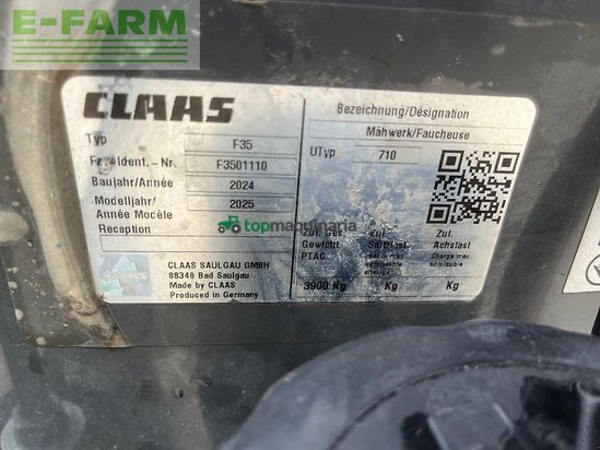 Cortacésped manual - Claas - disco 9300 cas