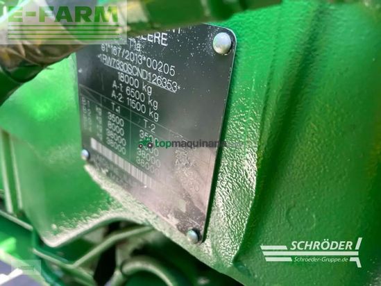 Tractor agrícola - John Deere - 7r 330 gen2