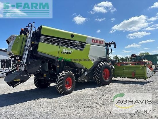 Cosechadora de Cereal - Claas - lexion 6800
