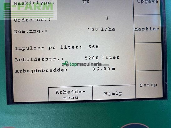 Atomizador - Amazone - ux5200