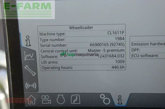 Minicargadora - Claas - torion 1611 p