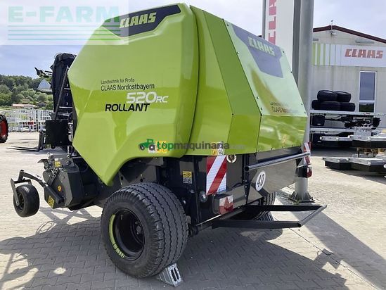 Empacadora gigant - Claas - rollant 520 rc cnob-edition